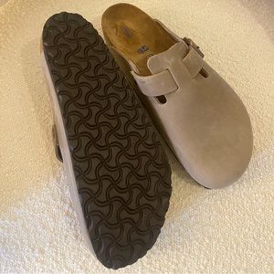 Birkenstocks- tobacco oiled leather